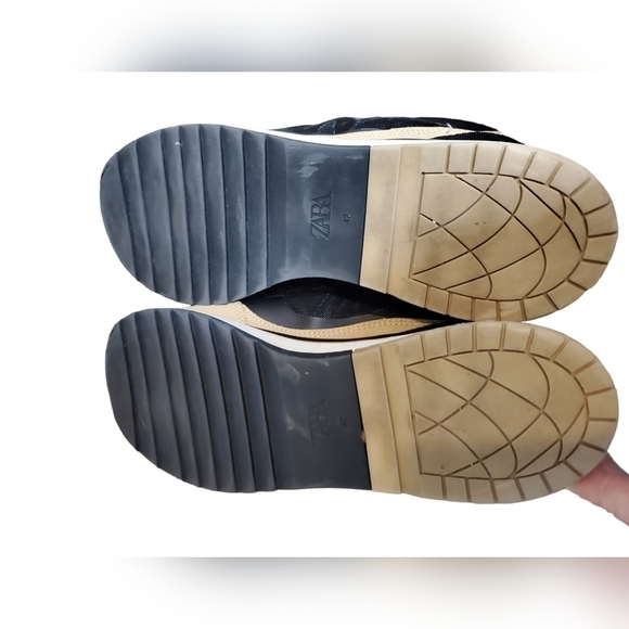 Zara Contrasting Mesh Sneakers Sz 11 - Picture 12 of 12